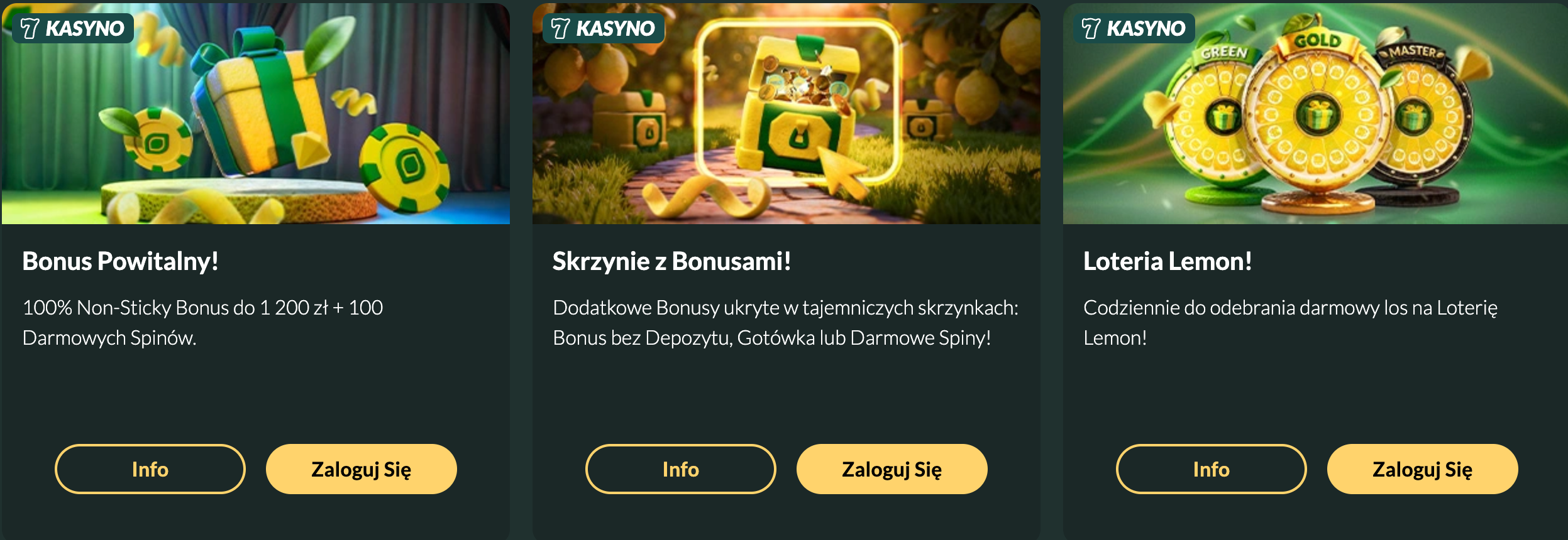 Lemon Casino — FAQ o 50 darmowych spinach